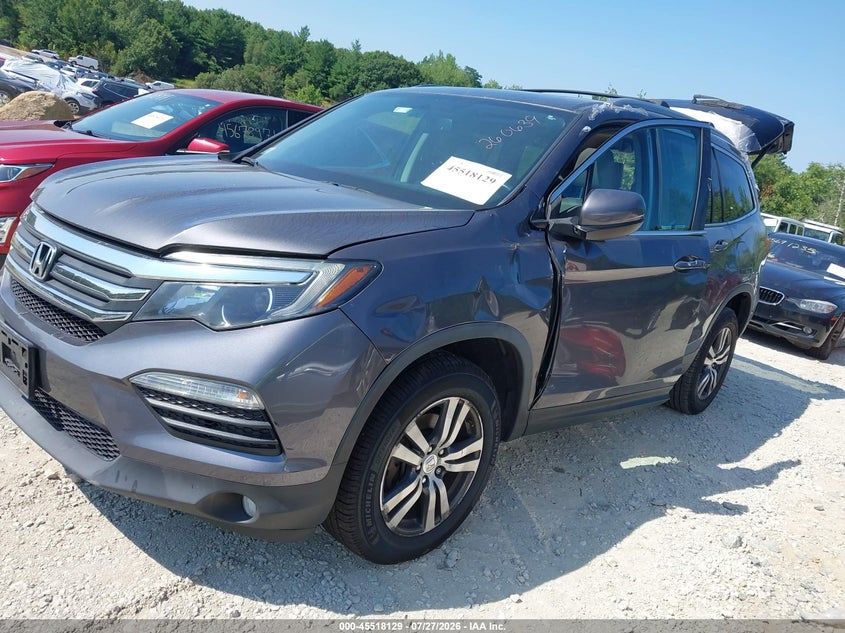 Vin: 5fnyf6h59hb063048, lot: 46016345, honda pilot ex-l 20172