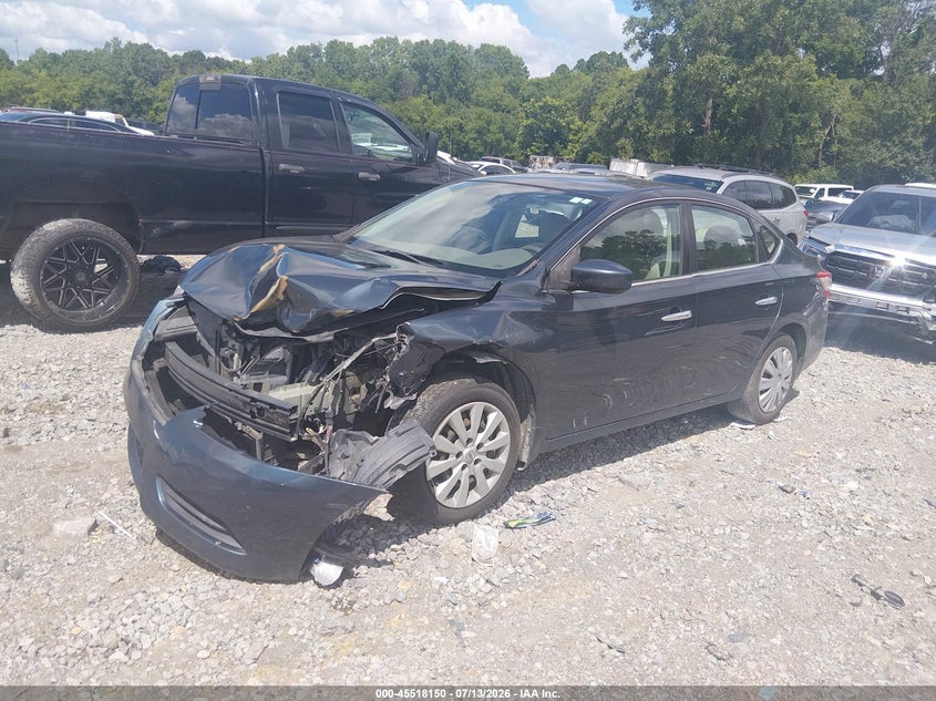 2014 Nissan Sentra S 3N1AB7AP0EL692275 photo 1