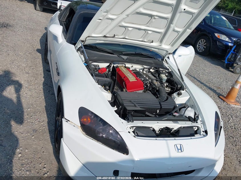 2008 Honda S2000 Cr VIN: JHMAP21268S001664 Lot: 45518168