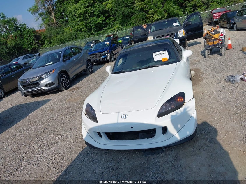 2008 Honda S2000 Cr VIN: JHMAP21268S001664 Lot: 45518168
