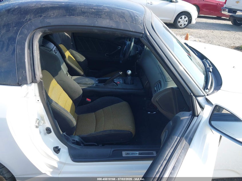 2008 HONDA S2000 CABRIO 2.2L I-4 DOHC, VVT, 237HP