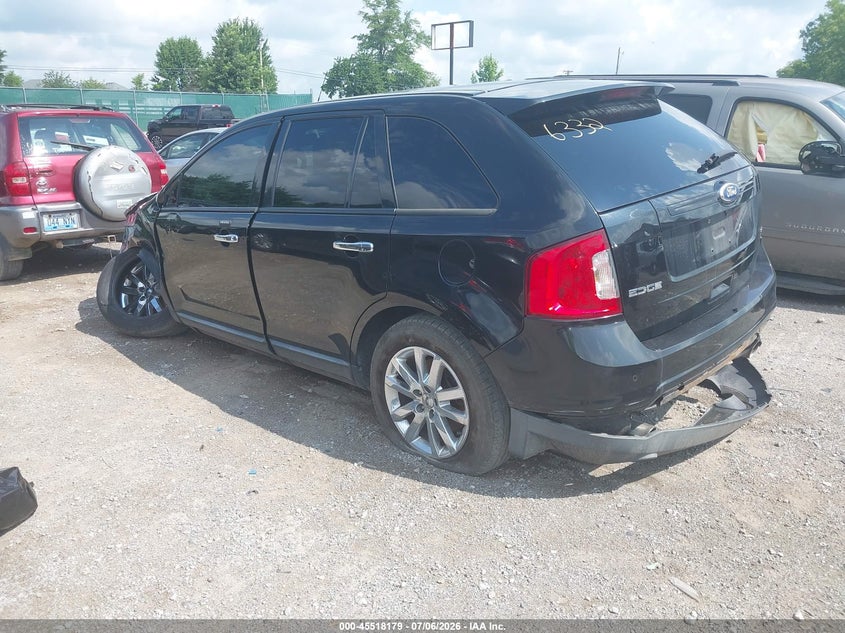 Vin: 2fmdk3jc2bba56332, lot: 46016395, ford edge sel 20113