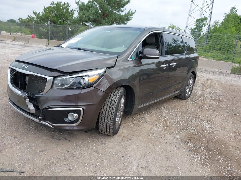 KNDME5C16G6147483 2016 Kia Sedona Sx Luxury photo 1