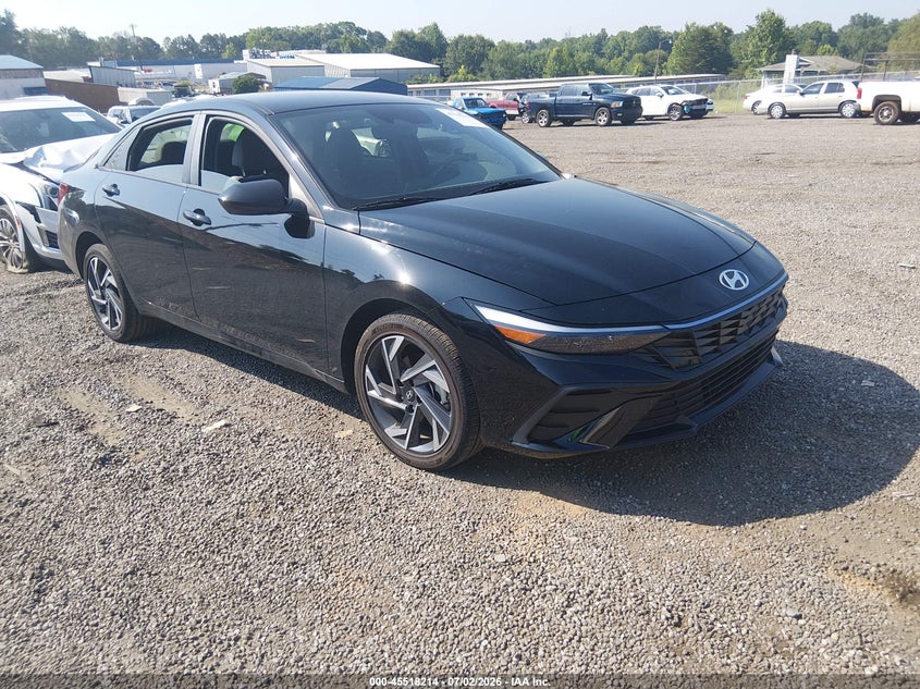 2025 HYUNDAI ELANTRA HYBRID auction photo 1