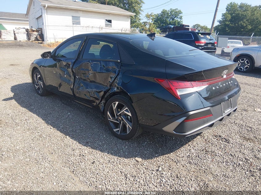 2025 HYUNDAI ELANTRA HYBRID auction photo 3