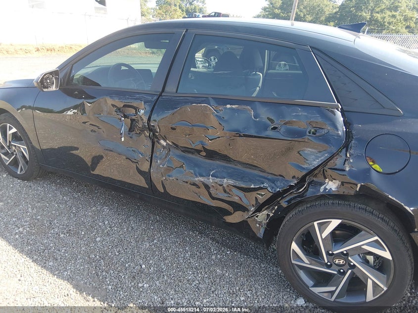 2025 HYUNDAI ELANTRA HYBRID auction photo 6