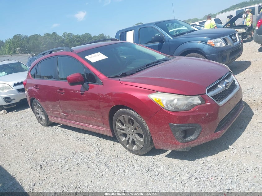 2013 Subaru Impreza 2.0I Sport Limited VIN: JF1GPAS64D2879973 Lot: 45518225