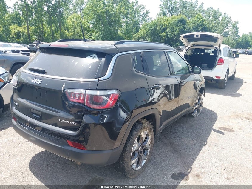 Vin: 3c4njdcb4lt234396, lot: 46016465, jeep compass limited 4x4 20204