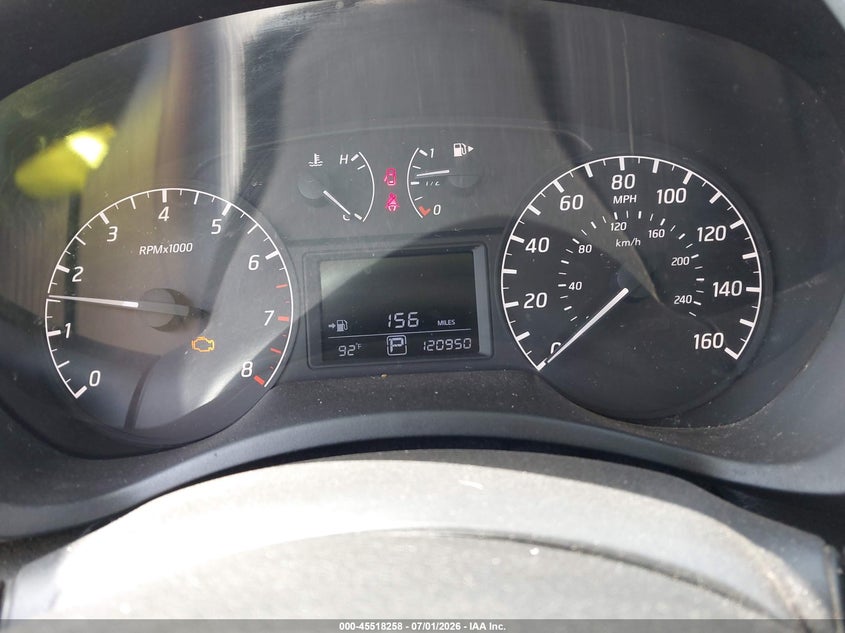 2015 NISSAN SENTRA auction photo 7