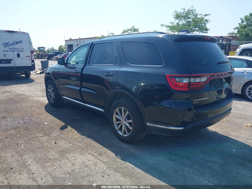 Vin: 1c4rdjag6hc924076, lot: 46016482, dodge durango sxt awd 20173