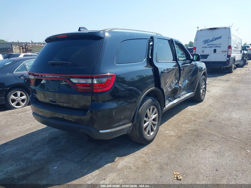 Vin: 1c4rdjag6hc924076, lot: 46016482, dodge durango sxt awd 20174