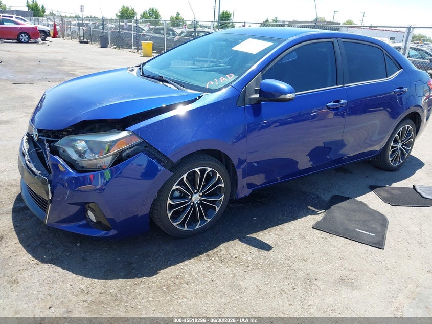 2014 Toyota Corolla, Удар спереди, IAAI, VIN 2T1BURHE4EC023974 — фото 2