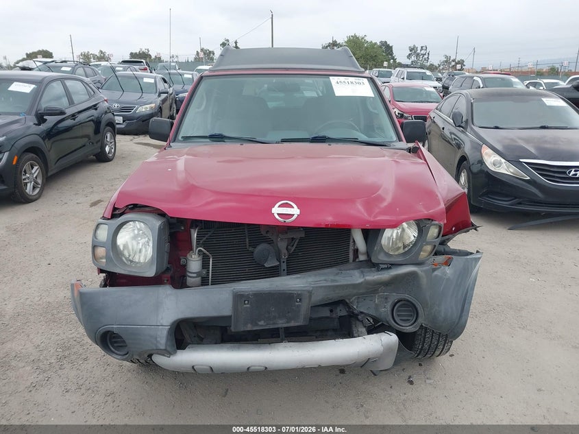 2002 Nissan Xterra Xe VIN: 5N1DD28T82C584418 Lot: 45518303