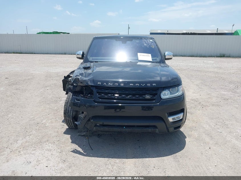 2016 Land Rover Range Rover Sport 5.0L V8 Supercharged/5.0L V8 Supercharged Dynamic VIN: SALWR2EF5GA106434 Lot: 45518325
