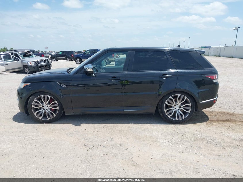 2016 Land Rover Range Rover Sport 5.0L V8 Supercharged/5.0L V8 Supercharged Dynamic VIN: SALWR2EF5GA106434 Lot: 45518325
