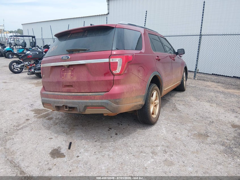 Vin: 1fm5k7d86kga21997, lot: 46016544, ford explorer xlt 20194