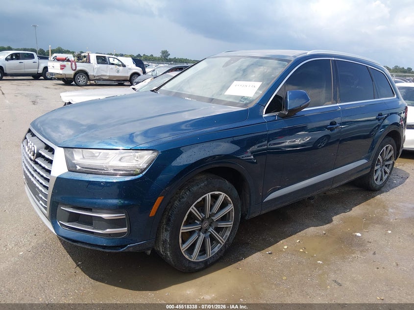 Vin: wa1lhaf77kd023569, lot: 46016554, audi q7 45 premium 20192