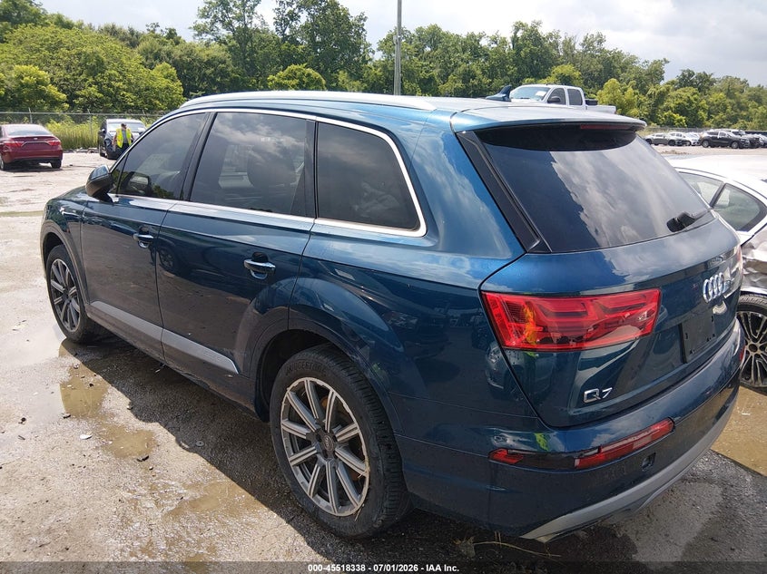 Vin: wa1lhaf77kd023569, lot: 46016554, audi q7 45 premium 20193