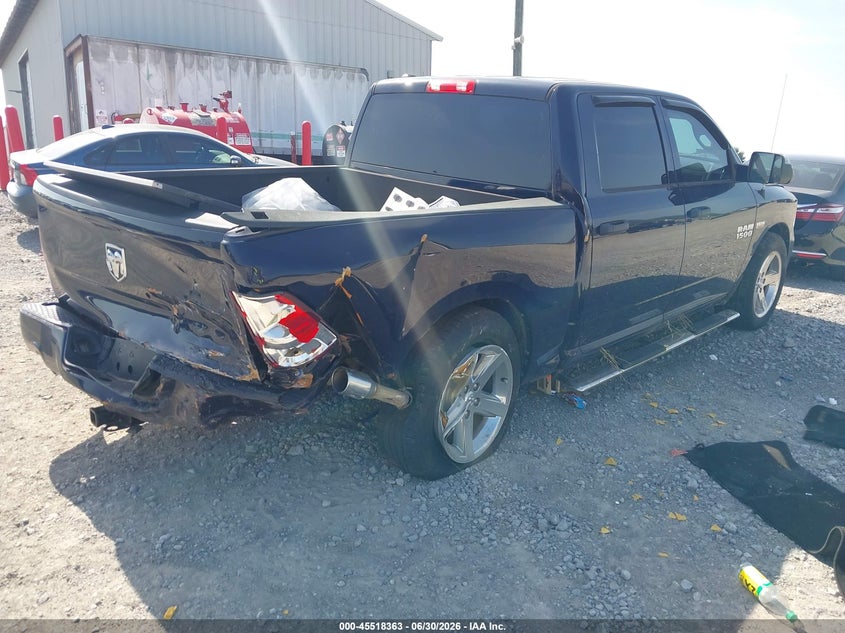 Vin: 1c6rr6kt6hs520427, lot: 46016579, ram 1500 express  4x2 5'7 box 20174