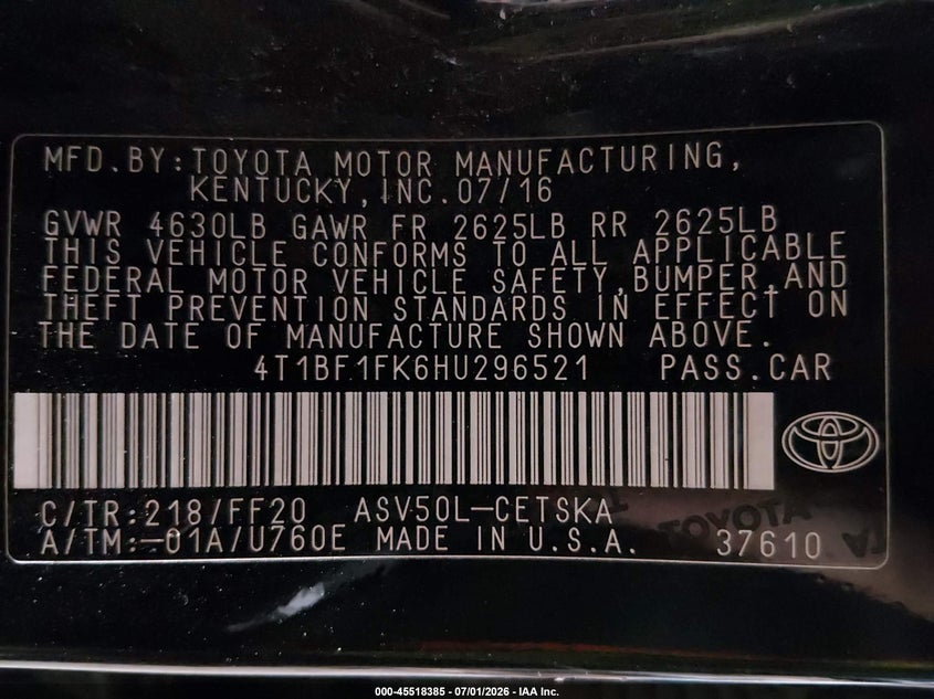 AtlanticExpress - Toyota Camry