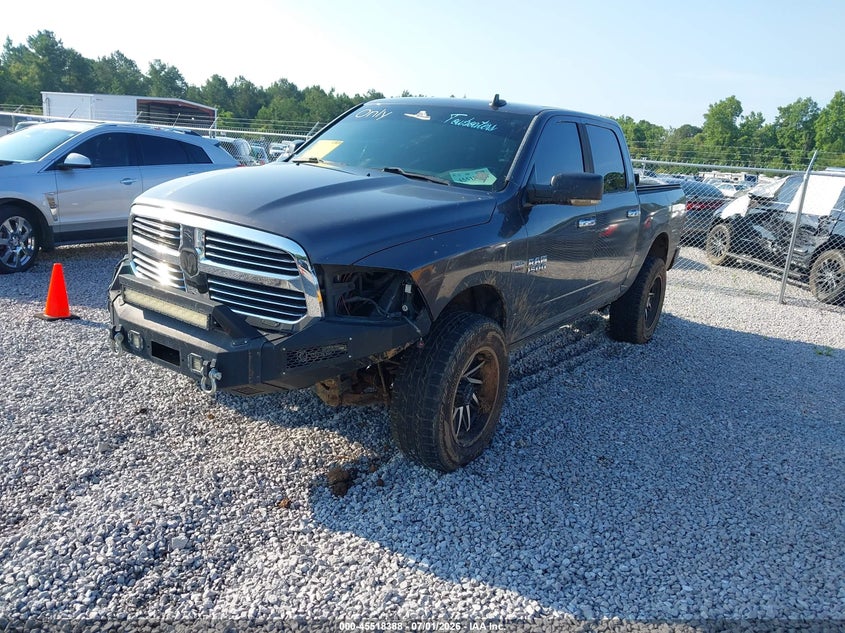 Vin: 3c6rr7lt8gg364899, lot: 46016604, ram 1500 big horn 20162