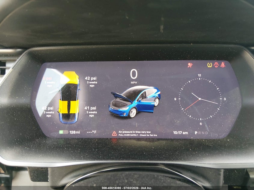 2020 Tesla Model X Long Range Dual Motor All-Wheel Drive/Long Range Plus Dual Motor All-Wheel Drive VIN: 5YJXCAE27LF232235 Lot: 45518390
