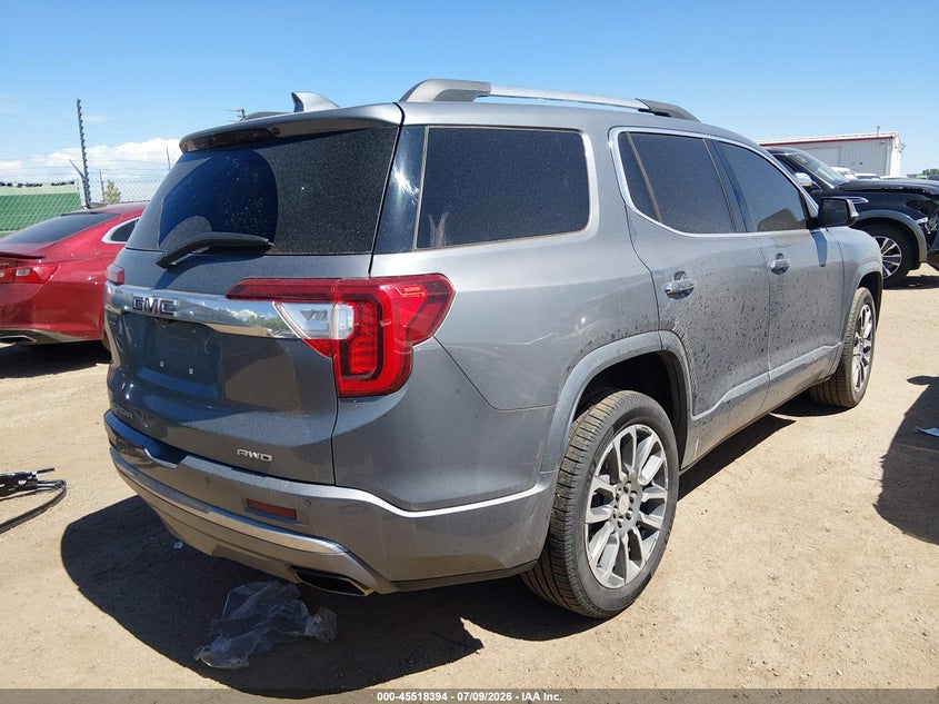 Vin: 1gkknxls4nz155562, lot: 46016610, gmc acadia awd denali 20224
