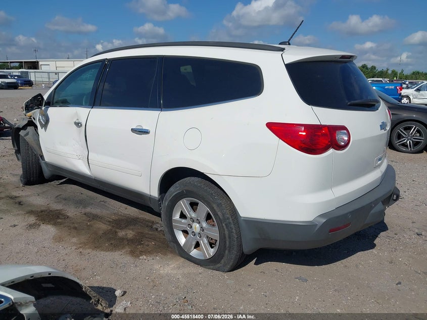 Vin: 1gnkrged0cj177799, lot: 46016616, chevrolet traverse lt w/1lt 20123