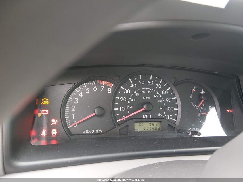 2007 TOYOTA COROLLA auction photo 7