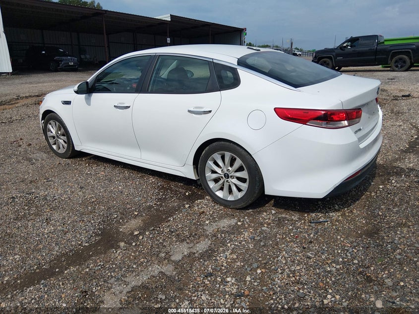 Vin: 5xxgt4l33gg024563, lot: 46016650, kia optima lx 20163