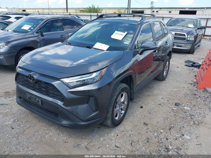 2023 Toyota RAV 4, Rear, IAAI, VIN 2T3W1RFVXPC217626 — photo 2