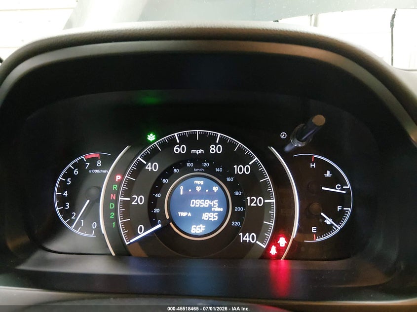 2012 HONDA CR-V SPORT UTILITY VEHICLE 2.4L I-4 DOHC, VVT, 185HP