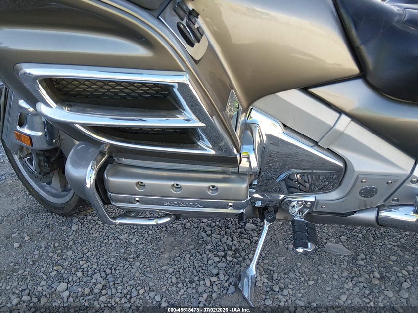 2006 Honda Gl1800 VIN: 1HFSC47H46A508144 Lot: 45518478