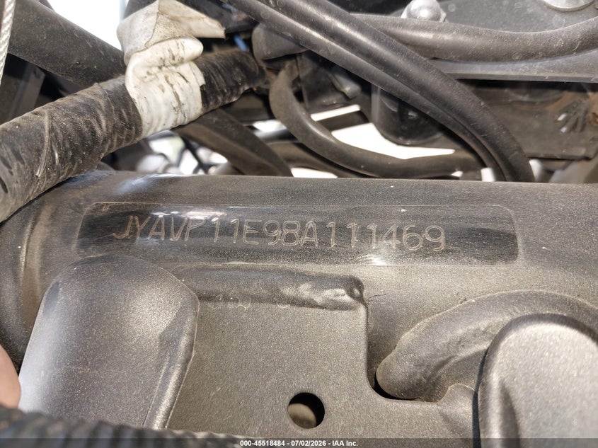 2008 Yamaha Xvs1100 A/At VIN: JYAVP11E98A111469 Lot: 45518484