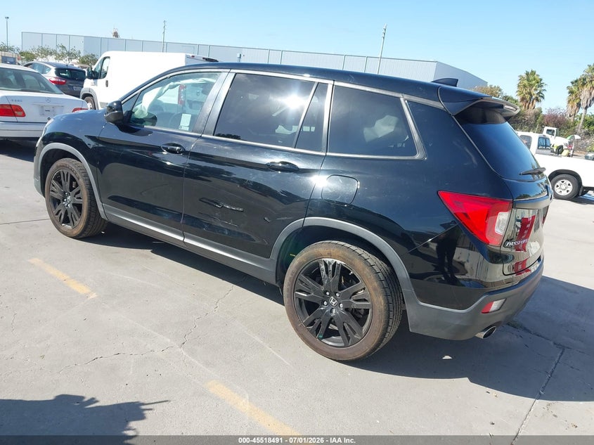 2019 Honda Passport Sport VIN: 5FNYF7H20KB009236 Lot: 45518491