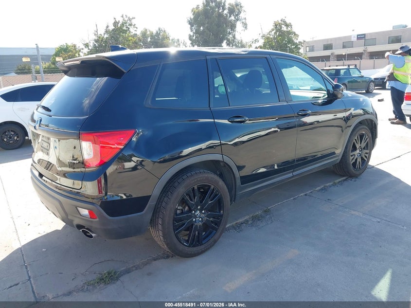 2019 Honda Passport Sport VIN: 5FNYF7H20KB009236 Lot: 45518491