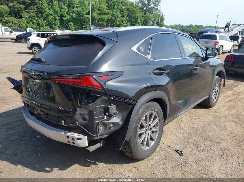 Vin: jtjbarbz0j2171212, lot: 46016761, lexus nx 300 f sport 20184