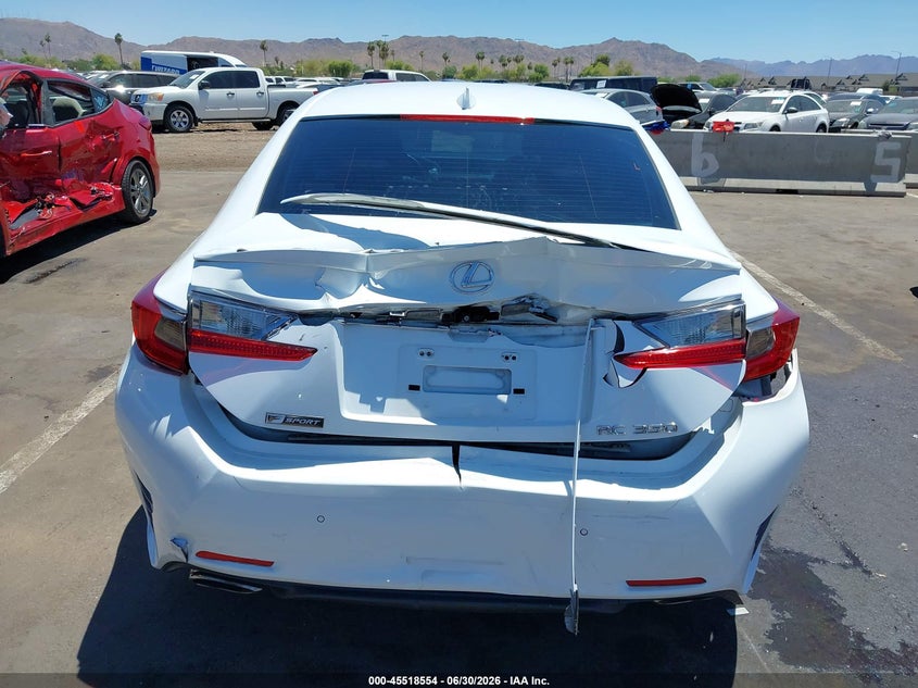 2015 Lexus Rc 350 VIN: JTHHE5BC5F5006153 Lot: 45518554