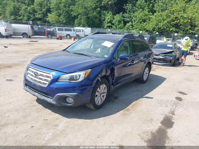 2017 SUBARU OUTBACK auction photo 2
