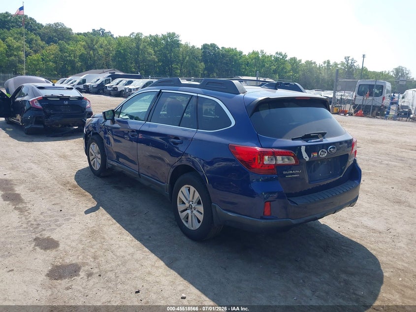 2017 SUBARU OUTBACK auction photo 3