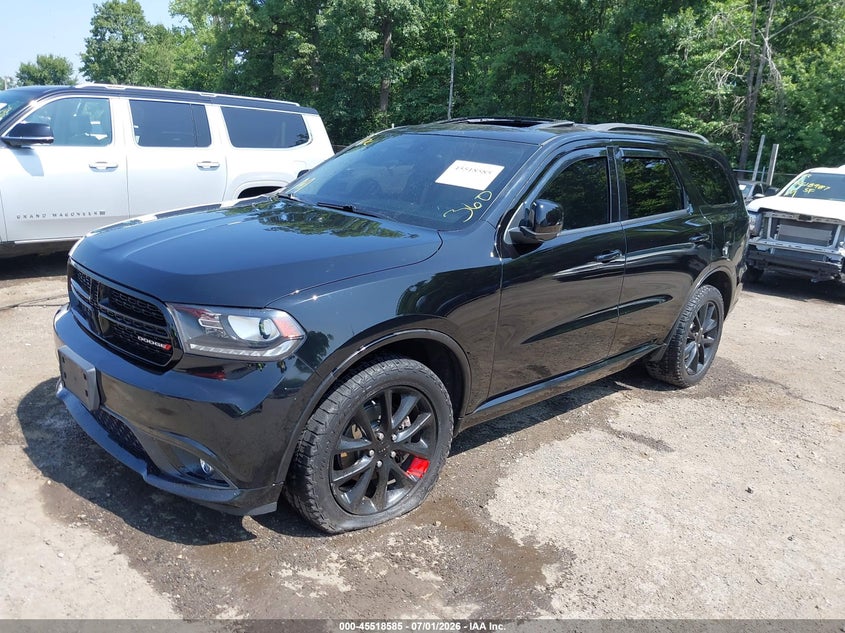 Vin: 1c4rdjdg9hc834108, lot: 46016801, dodge durango gt awd 20172