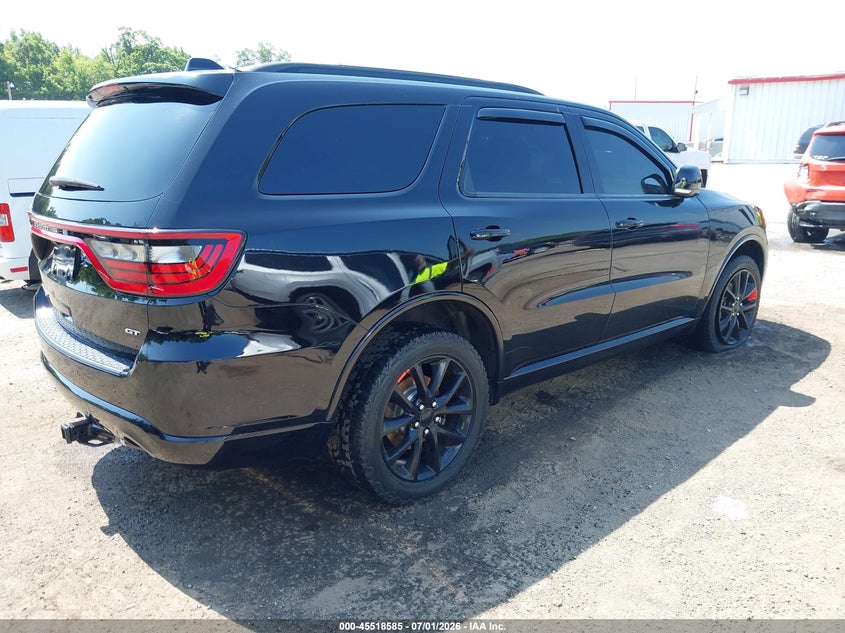 Vin: 1c4rdjdg9hc834108, lot: 46016801, dodge durango gt awd 20174