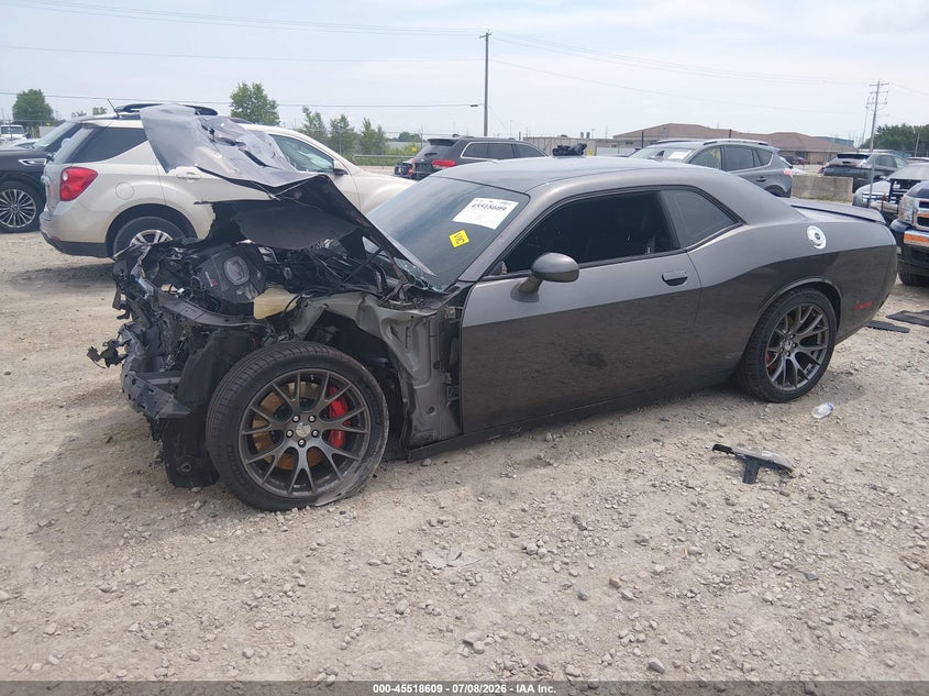 Vin: 2c3cdzdj3fh736724, lot: 46016825, dodge challenger srt 392 20152