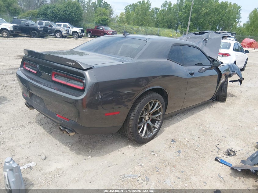 Vin: 2c3cdzdj3fh736724, lot: 46016825, dodge challenger srt 392 20154