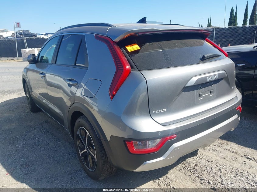 Vin: kndcs3lf3s5251593, lot: 46016831, kia niro plug-in hybrid ex 20253