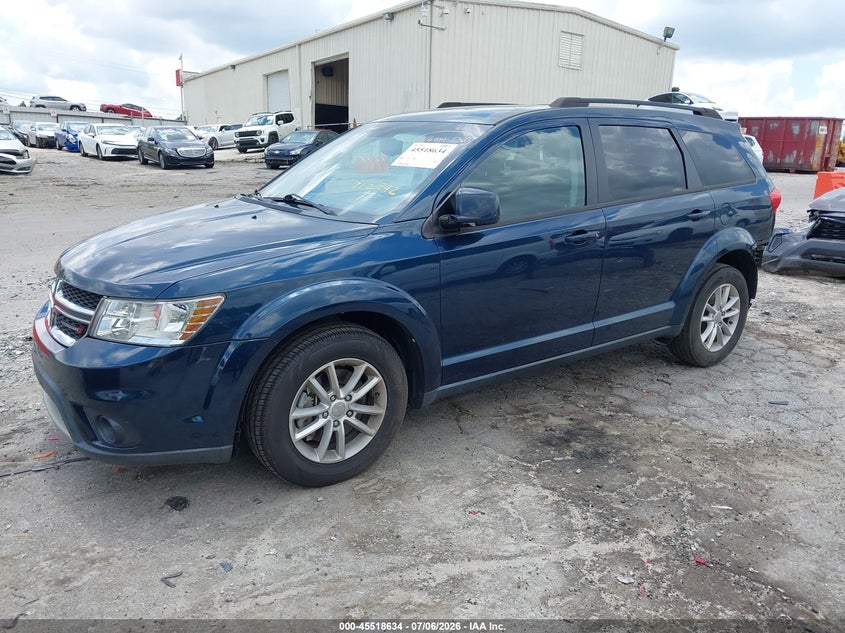 2015 Dodge Journey, Rear, IAAI, VIN 3C4PDCBB7FT712942 — photo 2
