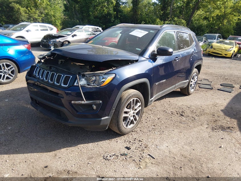 Vin: 3c4njdbb5lt251774, lot: 46016873, jeep compass sun and safety 4x4 20202