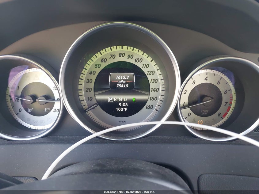2013 MERCEDES-BENZ C 250 auction photo 7