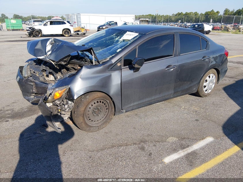 2012 HONDA CIVIC auction photo 2