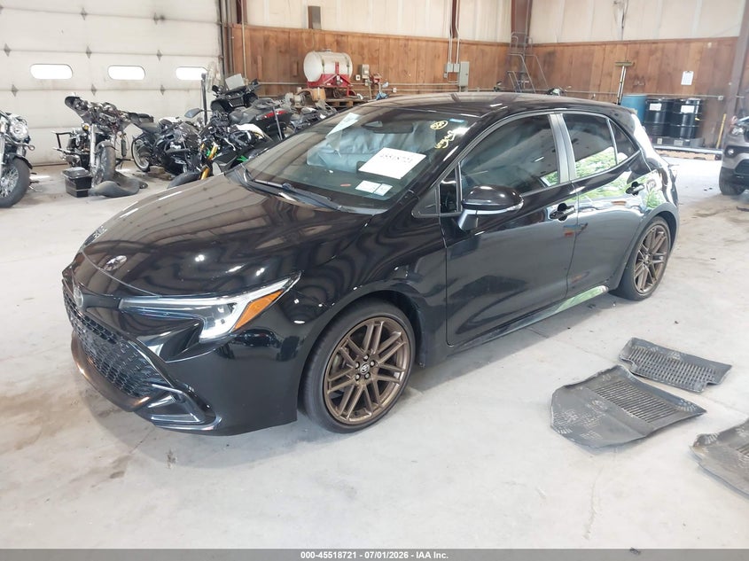 2024 TOYOTA COROLLA HATCHBACK 2.0L I-4 DI, DOHC, VVT, 169HP